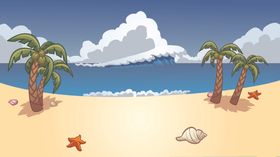 海滩