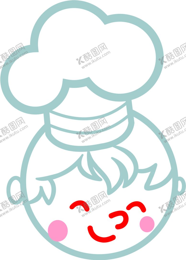 编号：40934802120705512208【酷图网】源文件下载-男孩厨师logo