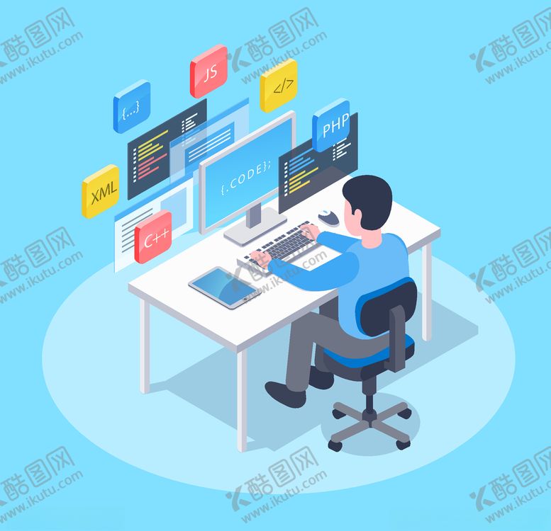 编号：28970505101526533664【酷图网】源文件下载-等距视角插画