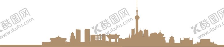 编号：70946810082153183671【酷图网】源文件下载-城市剪影