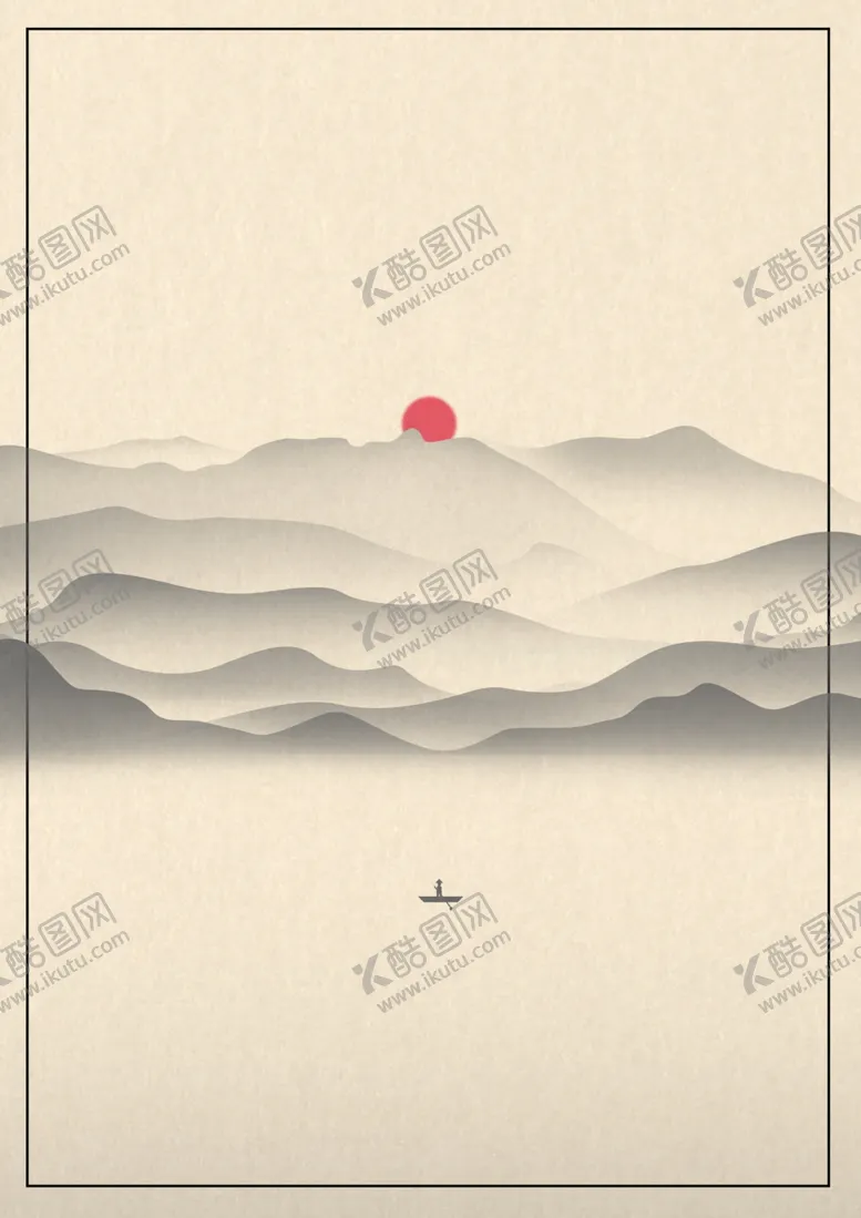 编号：61329512050013116278【酷图网】源文件下载-水墨画图片山水风景中国风