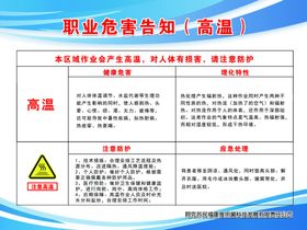职业危害告知