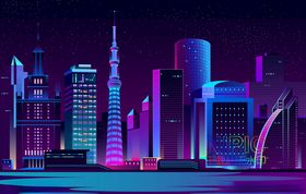 城市夜景