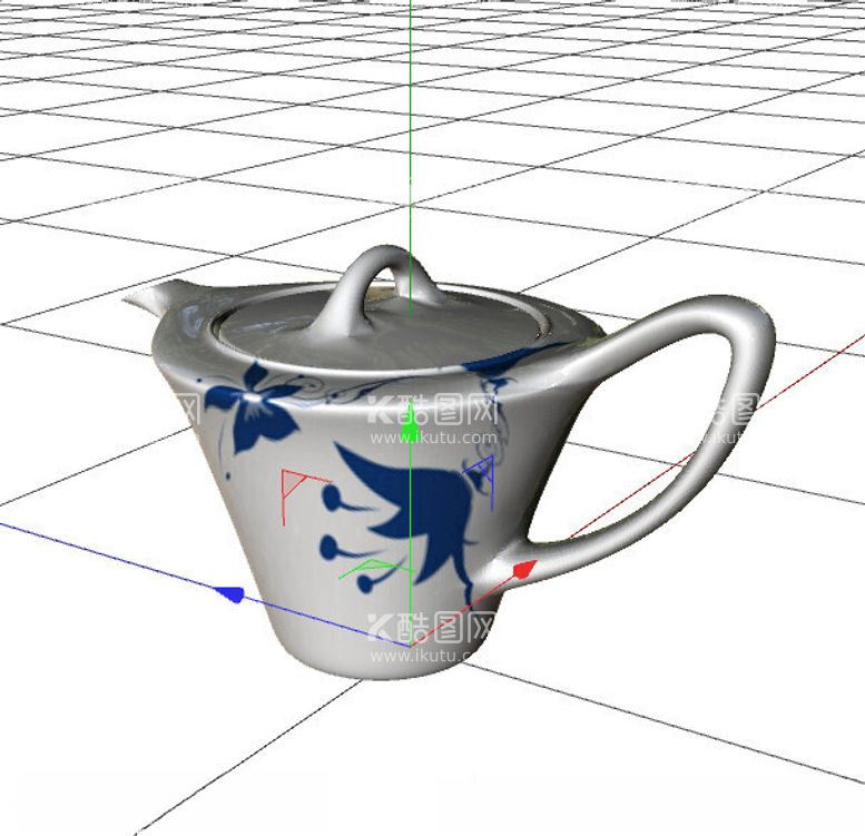 编号：99734502191412201375【酷图网】源文件下载-C4D模型茶壶