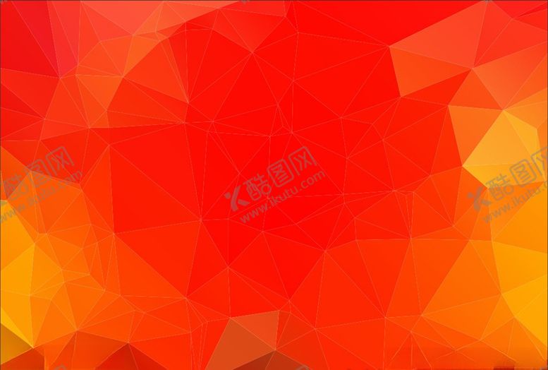 编号：46642510020206294288【酷图网】源文件下载-红色几何炫彩红色背景红色几