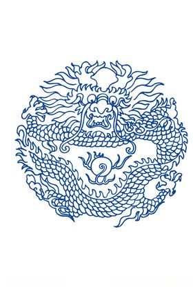 青花纹理