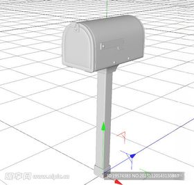 C4D模型信箱