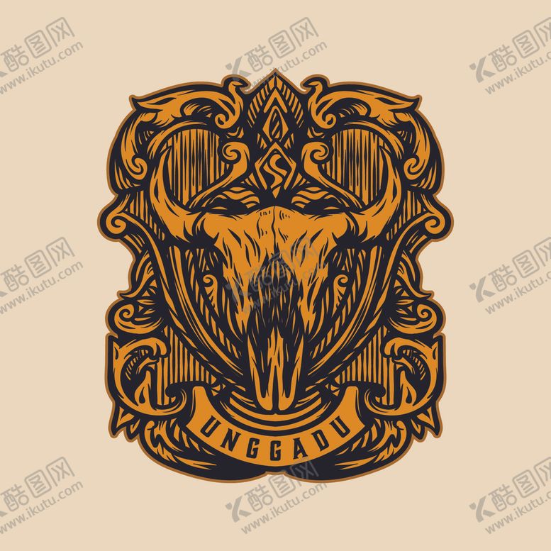 编号：13184509200530358345【酷图网】源文件下载-羊头图标