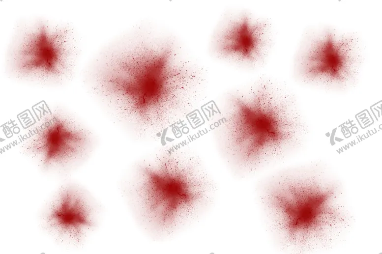 编号：47361106271740524029【酷图网】源文件下载-特效红色液体喷溅效果