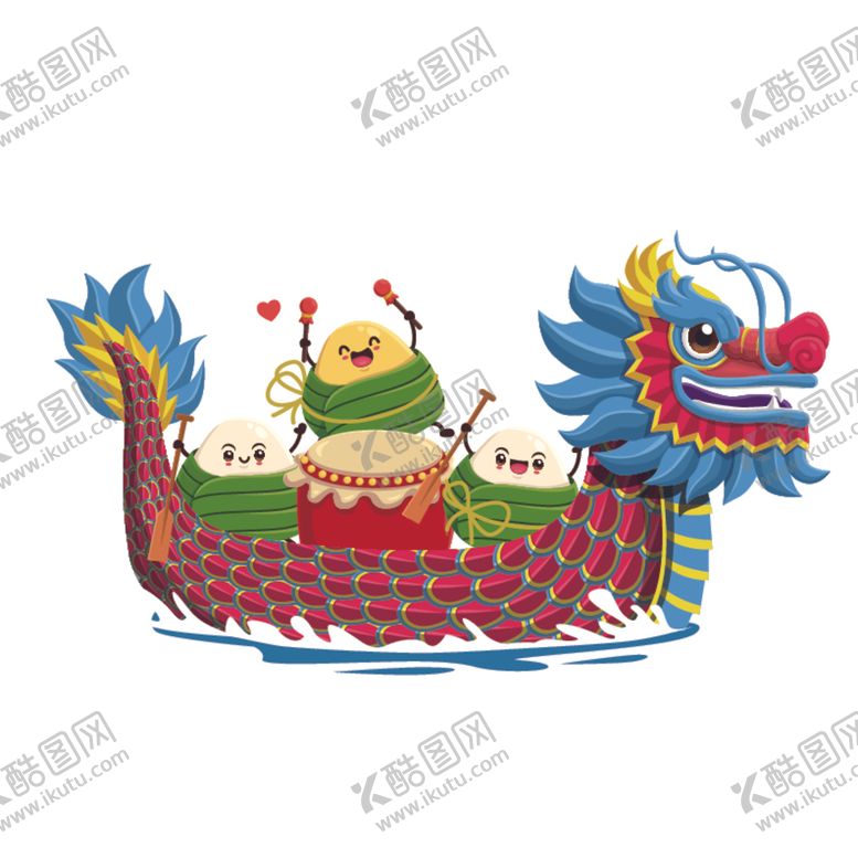 编号：97953901170553428563【酷图网】源文件下载-端午龙舟
