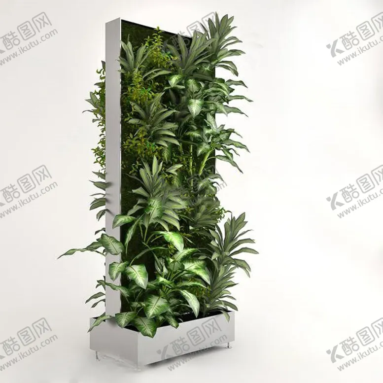 编号：54103902151724422929【酷图网】源文件下载-C4D模型绿色植物