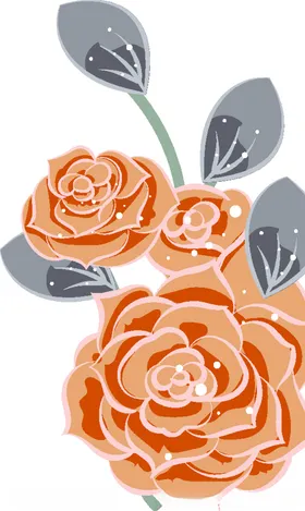 玫瑰花花朵花草树木鲜花花蕊