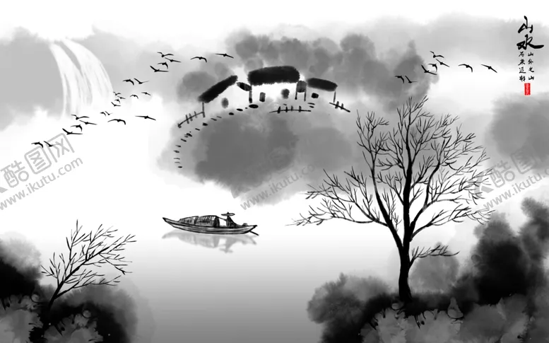编号：31629004081132198588【酷图网】源文件下载-山水画