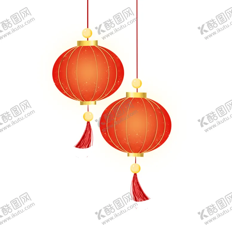 编号：29990102030515373223【酷图网】源文件下载-春节挂件装饰灯笼元宵