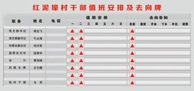 去向牌