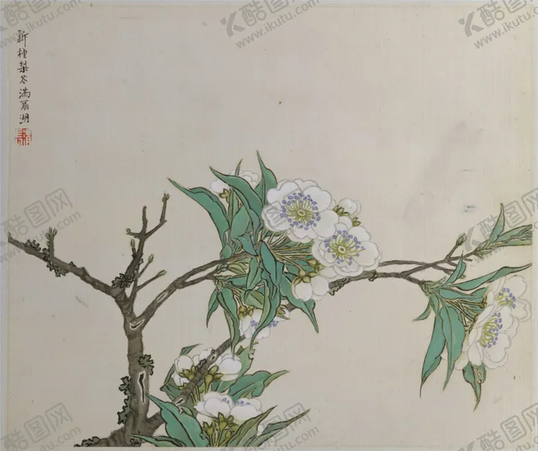 编号：98675706270836473285【酷图网】源文件下载-任熊植物山水风景画