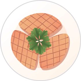 美食物AI设计素材餐饮AI矢量图