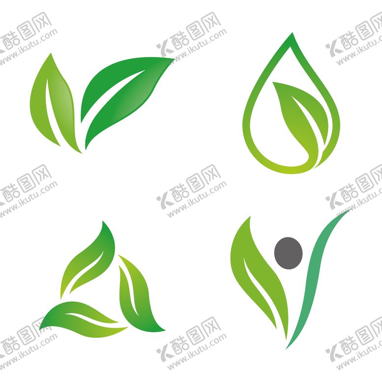 编号：29903804180626531409【酷图网】源文件下载-绿色植物图标