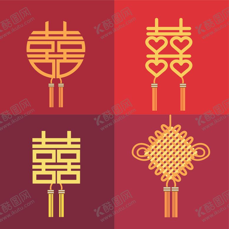 编号：95101410221439281212【酷图网】源文件下载-婚庆男女卡通形象设计