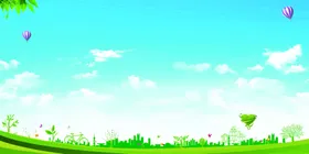 蓝天白云背景