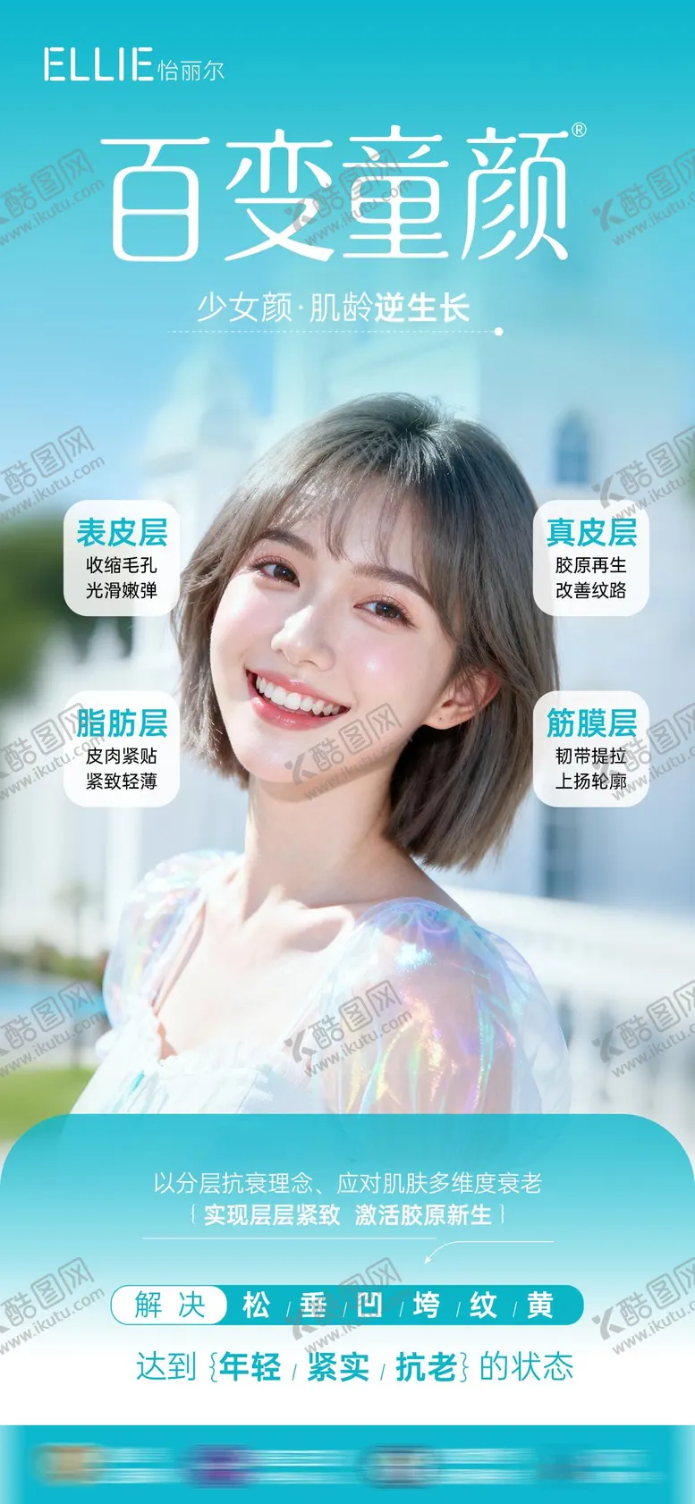 编号：51573903271606358568【酷图网】源文件下载-医美百变童颜胶原海报
