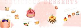 多彩精致小甜点