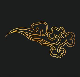 矢量云纹古典祥云