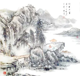 水墨山水