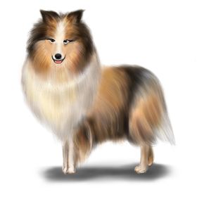 卡通狗