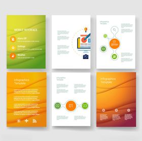 多彩商务宣传册设计模板