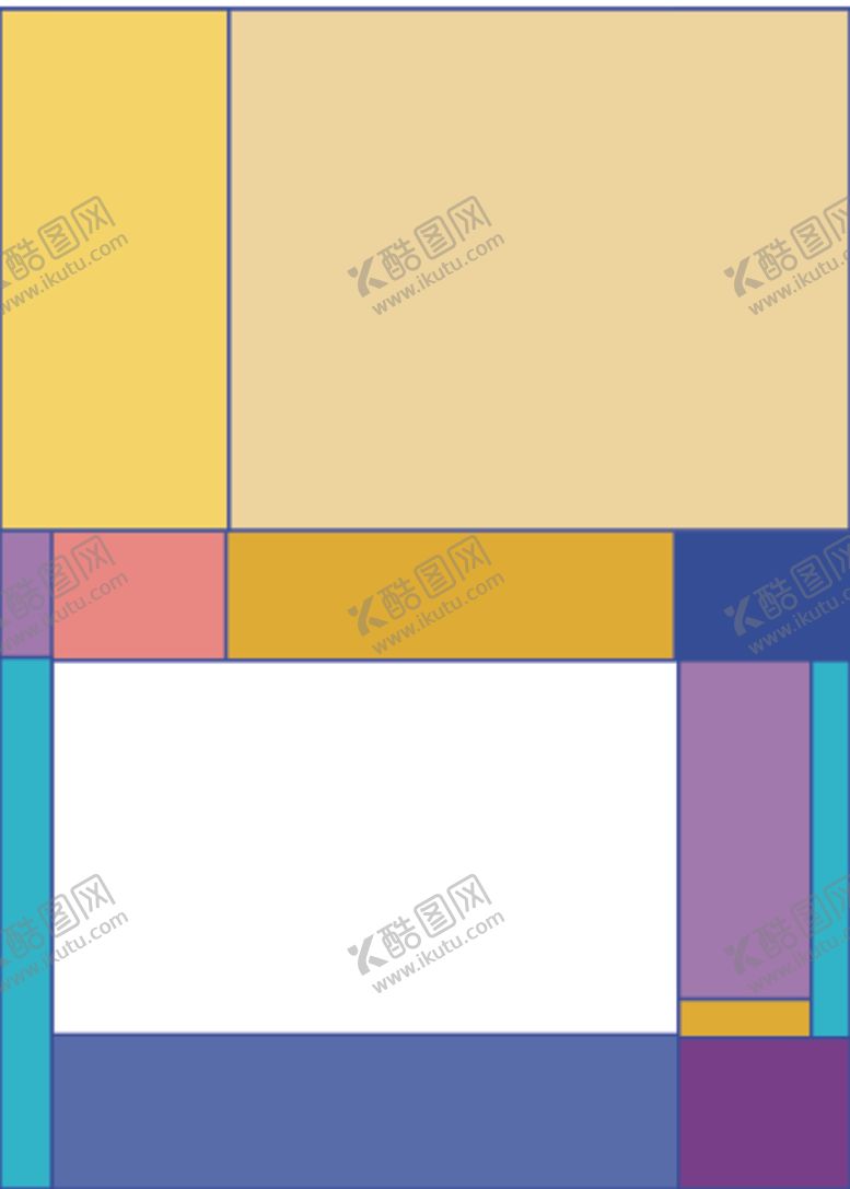 编号：46370707121945366520【酷图网】源文件下载-几何拼接排版设计