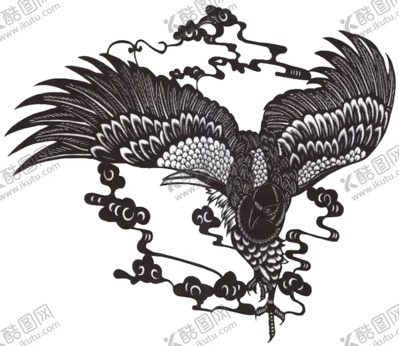 编号：65912304122000335929【酷图网】源文件下载-手绘水彩凤凰