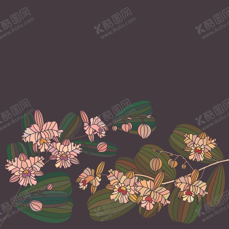 编号：47504306250222313492【酷图网】源文件下载-花卉背景