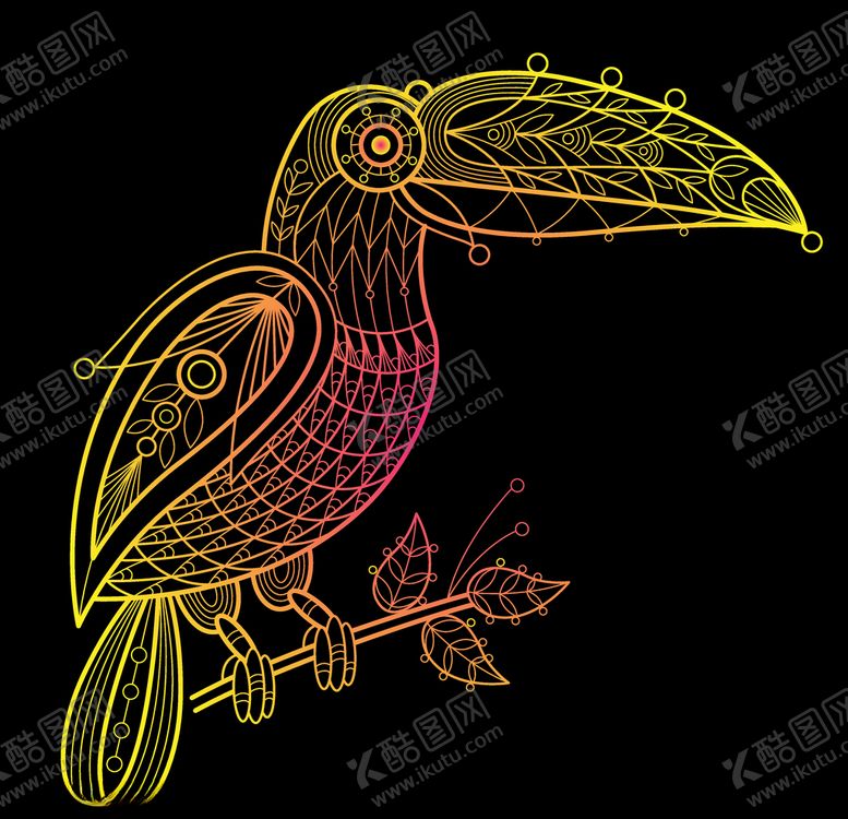 编号：73014105051246436708【酷图网】源文件下载-白描图案