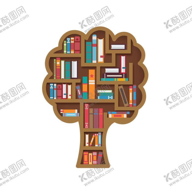 编号：23090909091417172638【酷图网】源文件下载-卡通书架