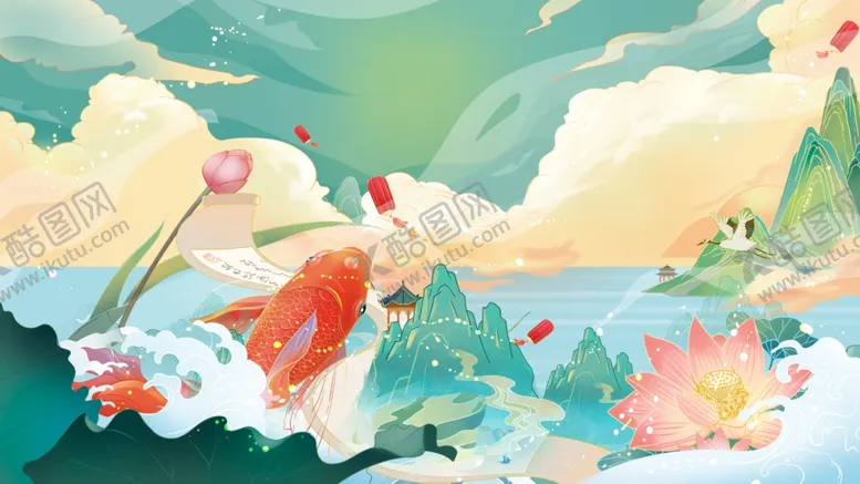 编号：37919506291523594539【酷图网】源文件下载-中国风国潮