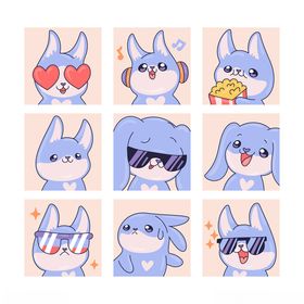 可爱鲨鱼表情包集合