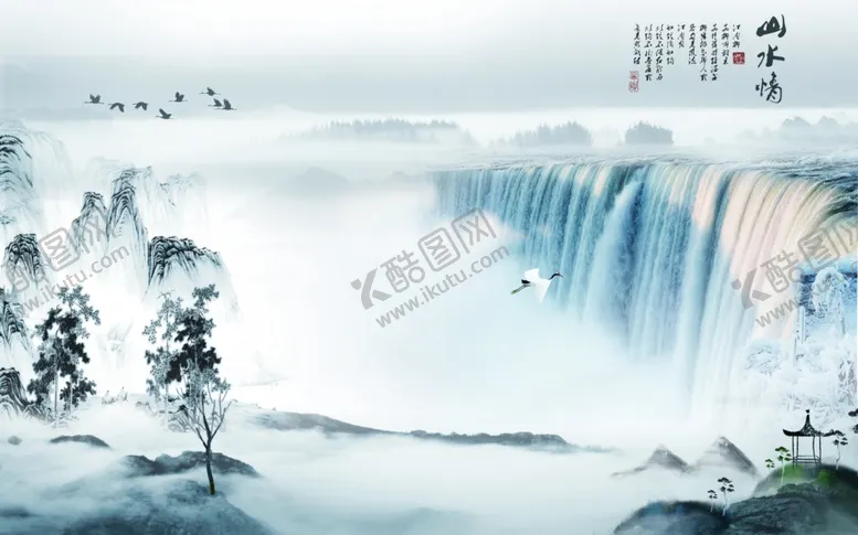 编号：49884306242006463741【酷图网】源文件下载-水墨风格背景
