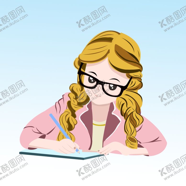 编号：76214101201314081327【酷图网】源文件下载- 画画女孩