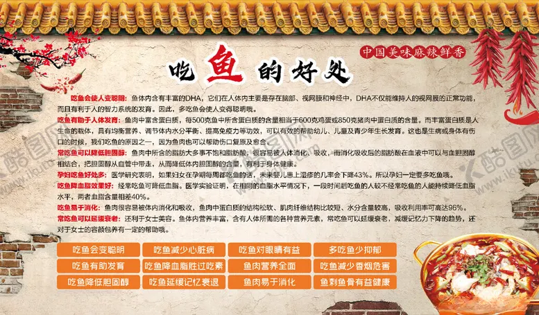 编号：45710501281457398275【酷图网】源文件下载-吃鱼的好处
