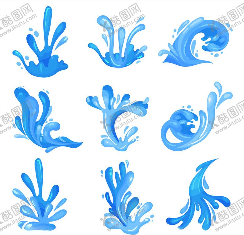 编号：11513209221200519332【酷图网】源文件下载-浪花