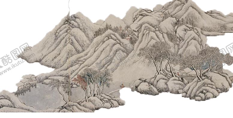 编号：83248704210105468209【酷图网】源文件下载-水墨山水素材