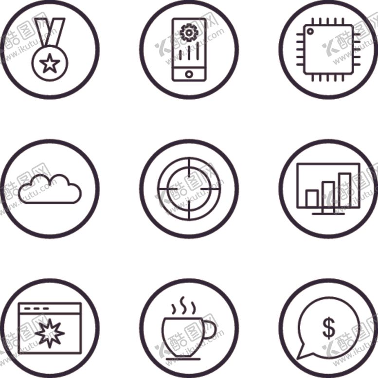 编号：42348609130438144311【酷图网】源文件下载-图标