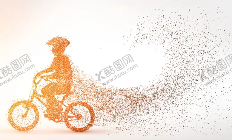 编号：53117202120349583907【酷图网】源文件下载-骑童车的小男孩