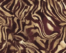 棕色斑马纹织物纹理