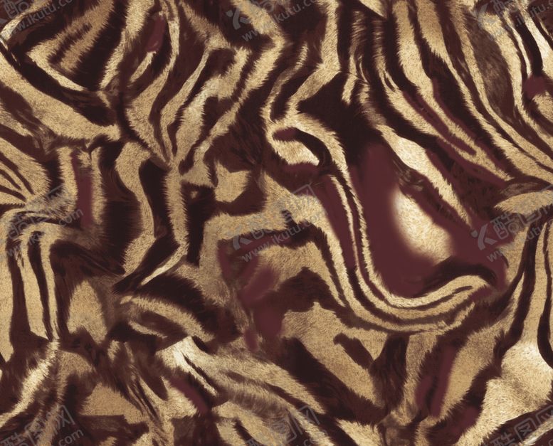 编号：17917404022217218807【酷图网】源文件下载-棕色斑马纹织物纹理