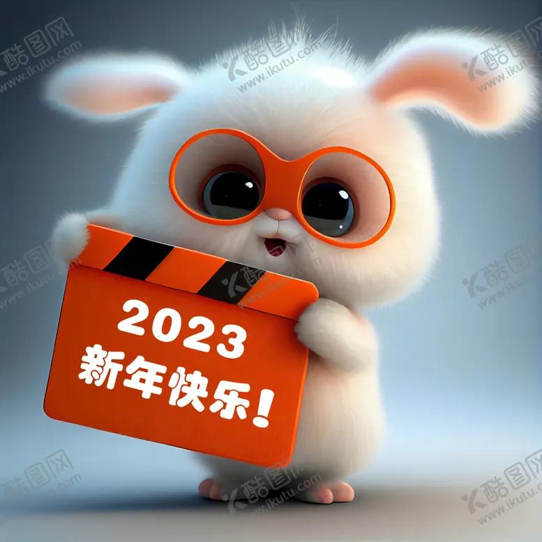 编号：57238501300108267135【酷图网】源文件下载-喜庆的小兔子