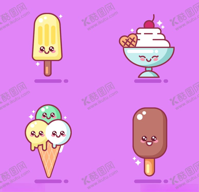 编号：52326610280522373994【酷图网】源文件下载-可爱食物