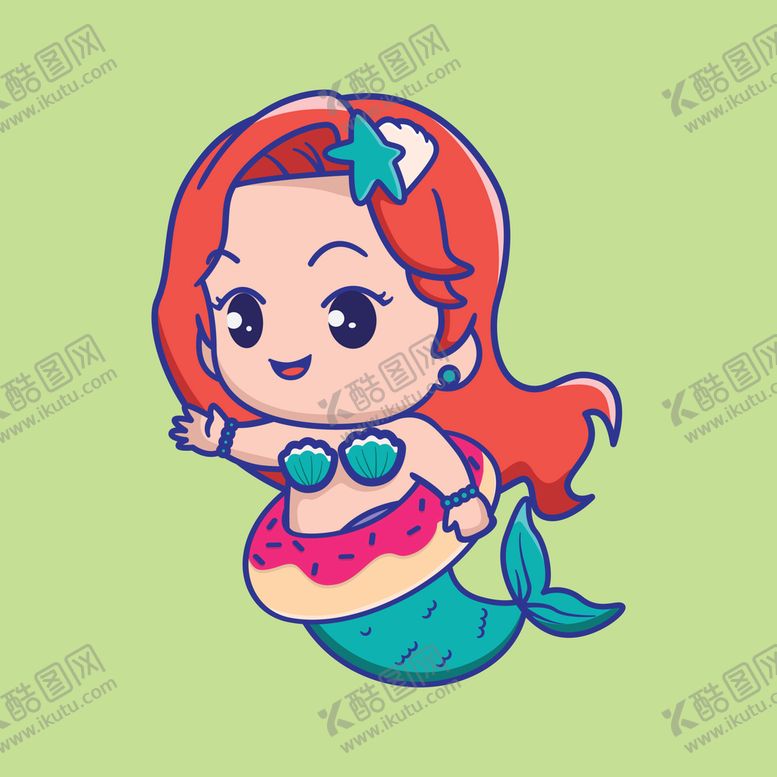 编号：45207609130137361078【酷图网】源文件下载-卡通美人鱼梦幻宝宝宴