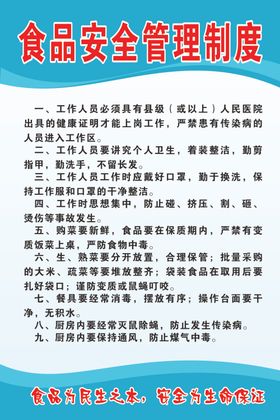 食品安全制度